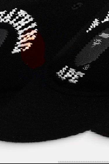 Šiltovka BAPE College Wool Cap Čierna | 001CPK801001M BLK, 3