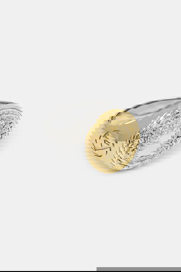 Prsteň Aries Aries Signet Ring Metalická | AR9020303, 0