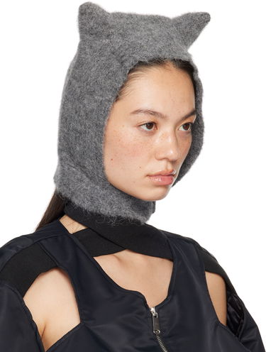 Šál Coperni Coperni Knitted Horn Balaclava Šedá | COPSA06Y3005, 1