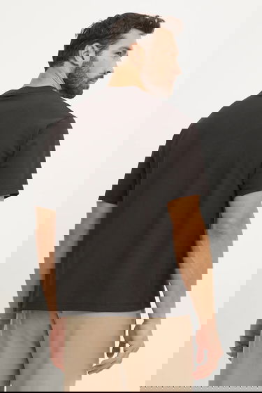 Tričko Coperni Coperni x Puma Cotton Crew Neck T-Shirt Čierna | 628305, 5