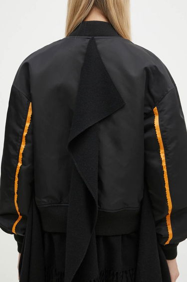 Bomber bunda UNDERCOVER Scarf Bomber Jacket Čierna | UC2D1202-2, 3