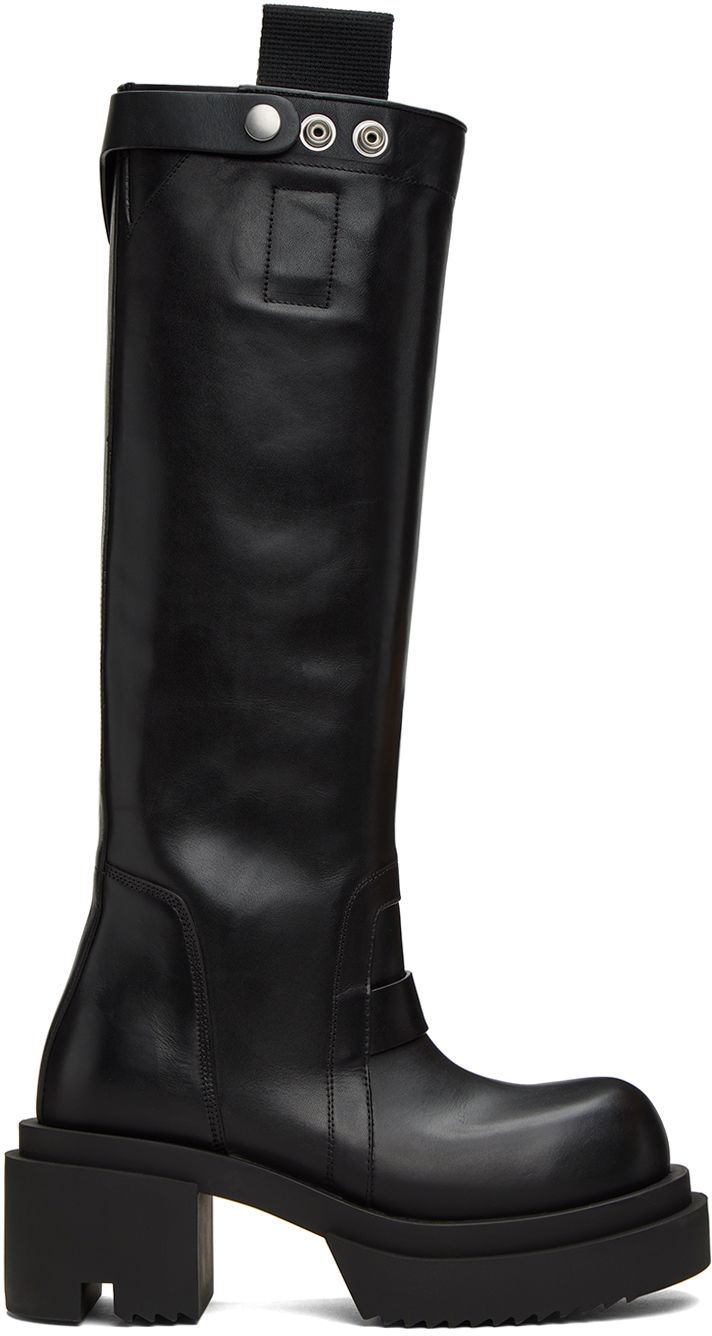 Tenisky a topánky Rick Owens Pull On Bogun "Black" Čierna | RP02C1839 LCG, 0