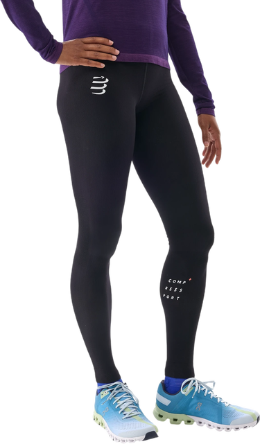 Legíny Compressport Under Control Full Tights Leggings Čierna | atiw1999000l, 0