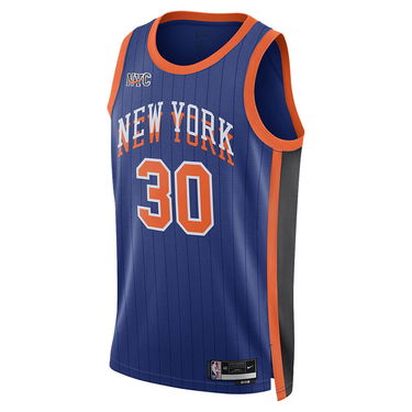Dres Nike NBA NEW YORK KNICKS DRI-FIT CITY EDITION SWINGMAN JERSEY JULIUS RANDLE Navy | DX8512-403, 1