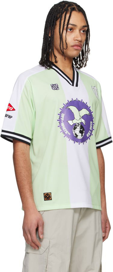 Dres Off-White Off-White Cap 23 Soccer Jersey Zelené | OMAD00AS25JER0011410, 1