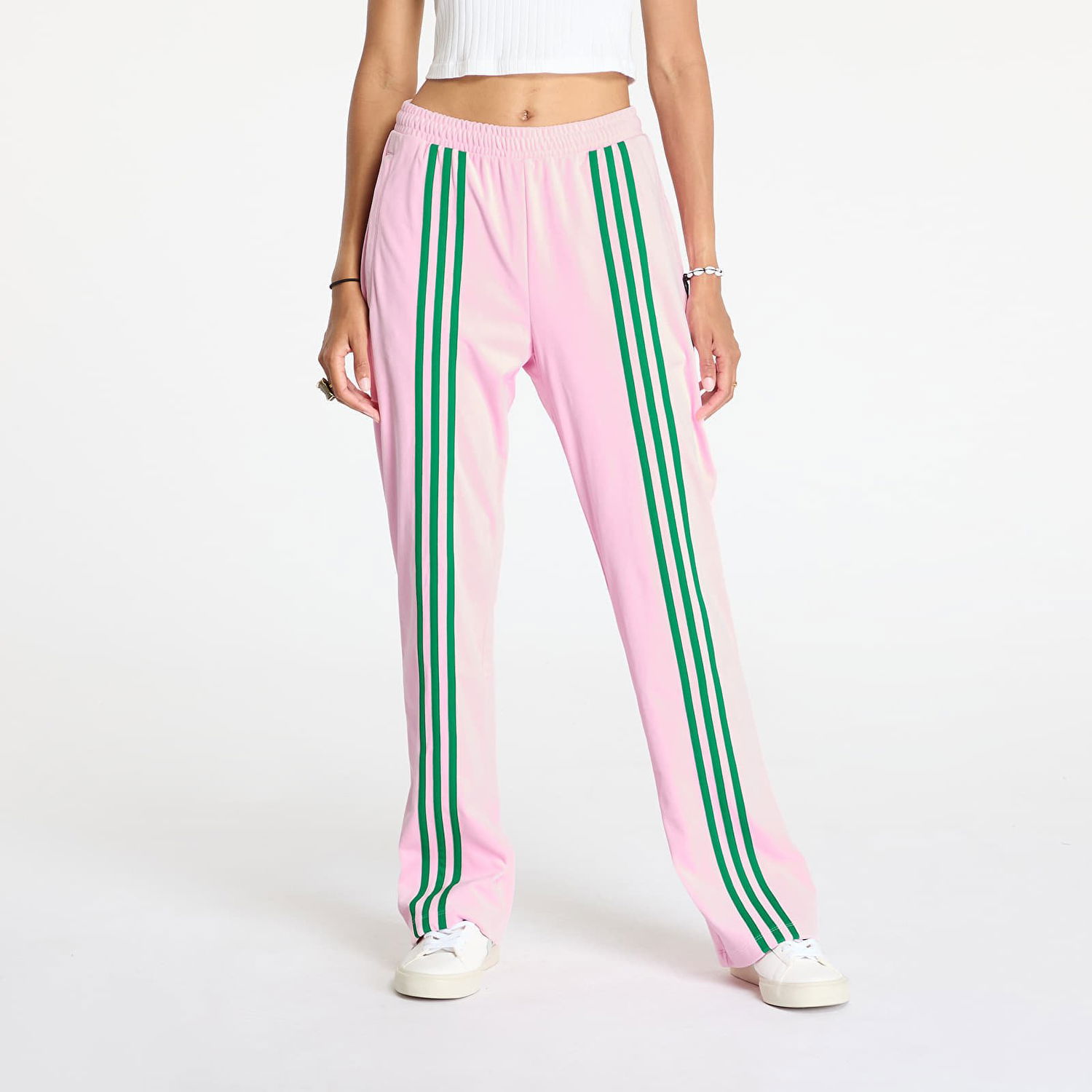 Tepláky adidas Originals Velour Track Pants True Pink Ružová | JN8289, 0