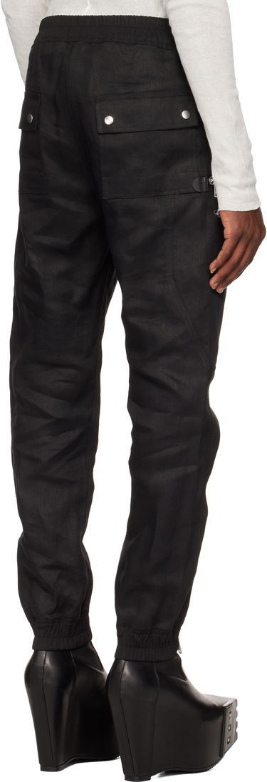 Cargo nohavice Rick Owens Rick Owens Hollywood Bauhaus Cargo Pants Čierna | RU01E5377 TWL, 2