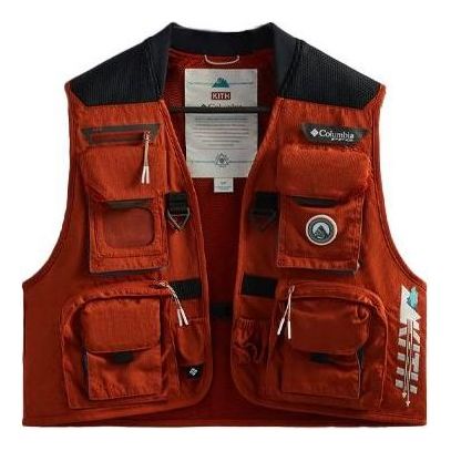 Vesta KITH KITH For Columbia Henrys Fork Fishing Vest Červená | XM8540-838