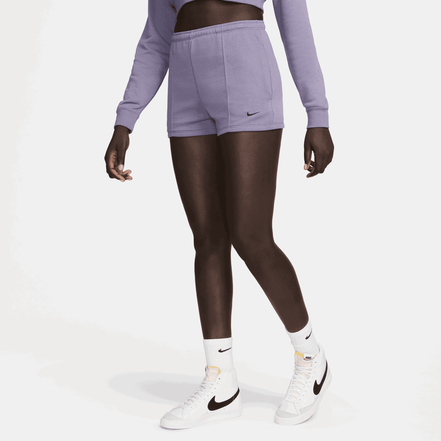 Šortky Nike Sportswear Chill Terry Fialová | FN2455-509, 1
