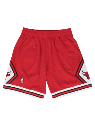 Šortky Mitchell & Ness Chicago Bulls NBA Swingman Shorts Červená | SMSHGS18223-CBUSCAR97