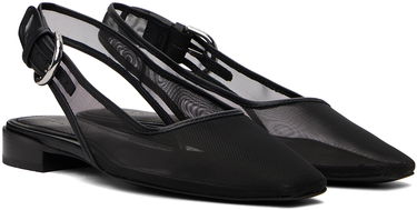 Oblečenie rag & bone rag & bone Astra Slingback Ballerina Flats Čierna | WFF24PF028MS28, 3
