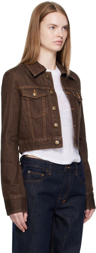 Bunda Ksubi Ksubi Slim Denim Trucker Jacket Hnedá | WFA25JK012, 1
