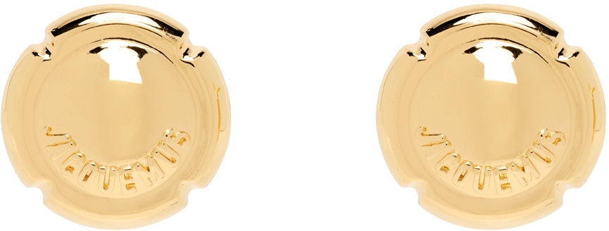 Náušnice Jacquemus Les Sculptures 'Les Festiva' Earrings Béžová | 24E241JW675-5845, 0