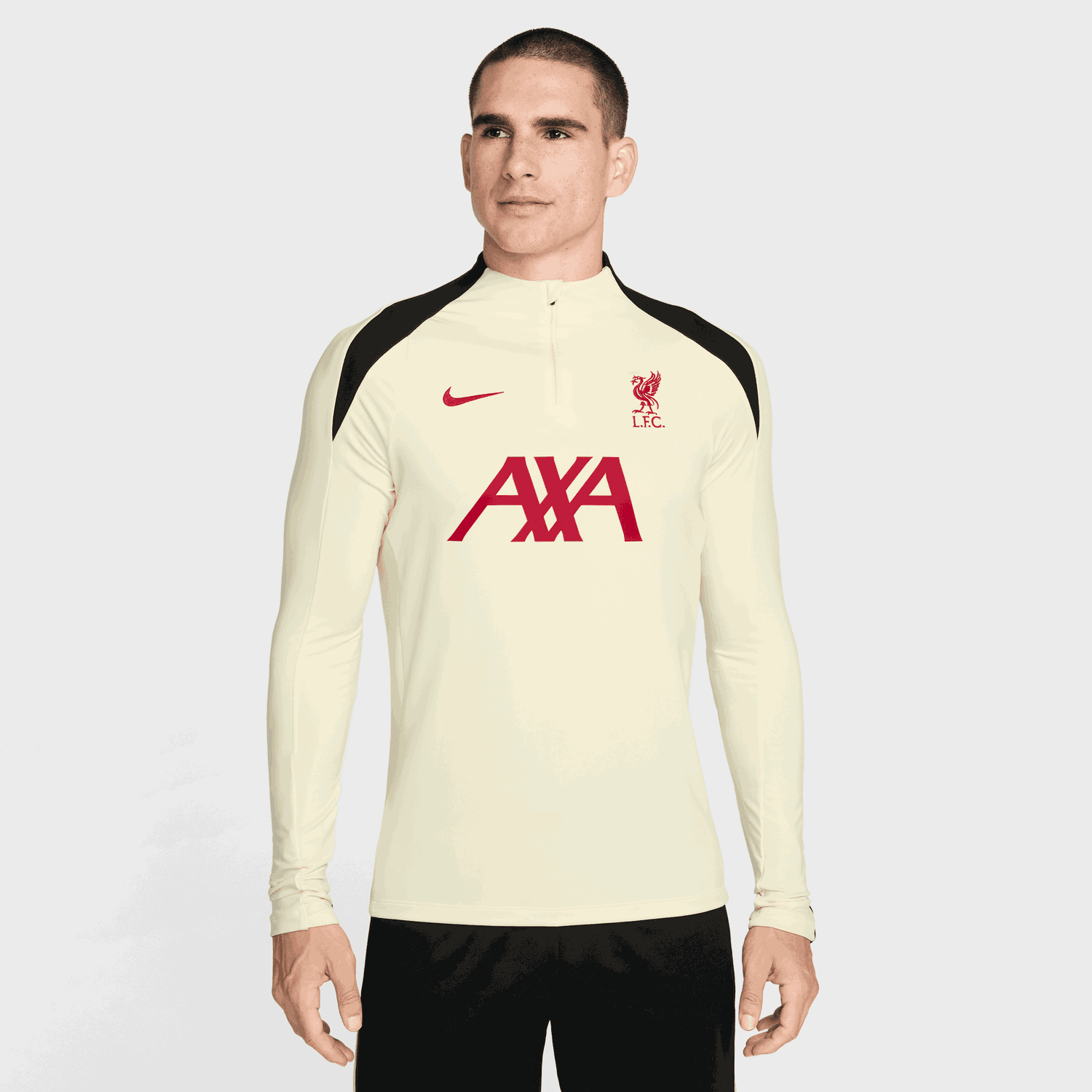 Sveter Nike Liverpool FC Strike Dri-FIT Training Top Béžová | HJ3394-114, 1