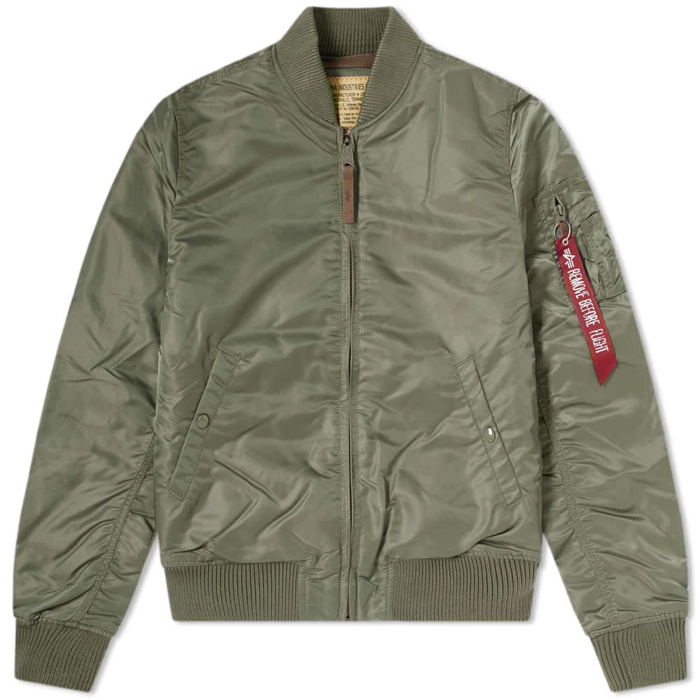 Bomber bunda Alpha Industries MA-1 VF 59 Flight Jacket Zelené | 191118-432, 0