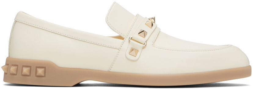 Tenisky a topánky Valentino Valentino Garavani Leisure Flows Loafers Biela | 4W2S0IK6AWE