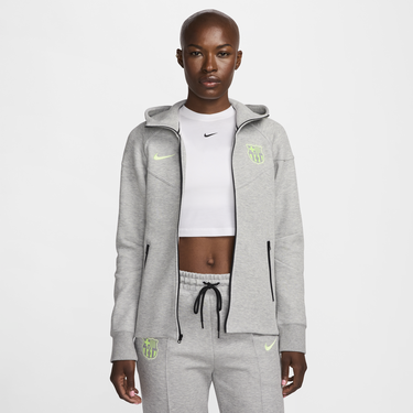 Mikina Nike FC Barcelona Tech Fleece Windrunner Šedá | FN8443-065, 3