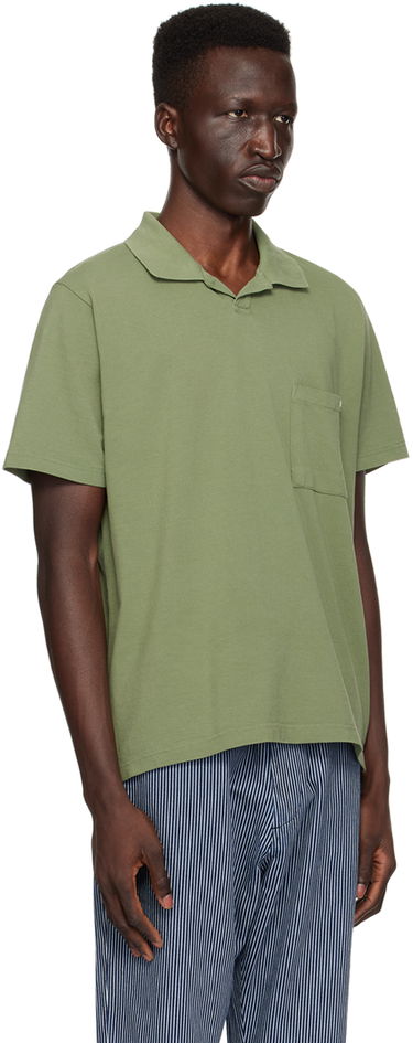 Polo tričko Universal Works Universal Works Vacation Polo Zelené | 30603, 1
