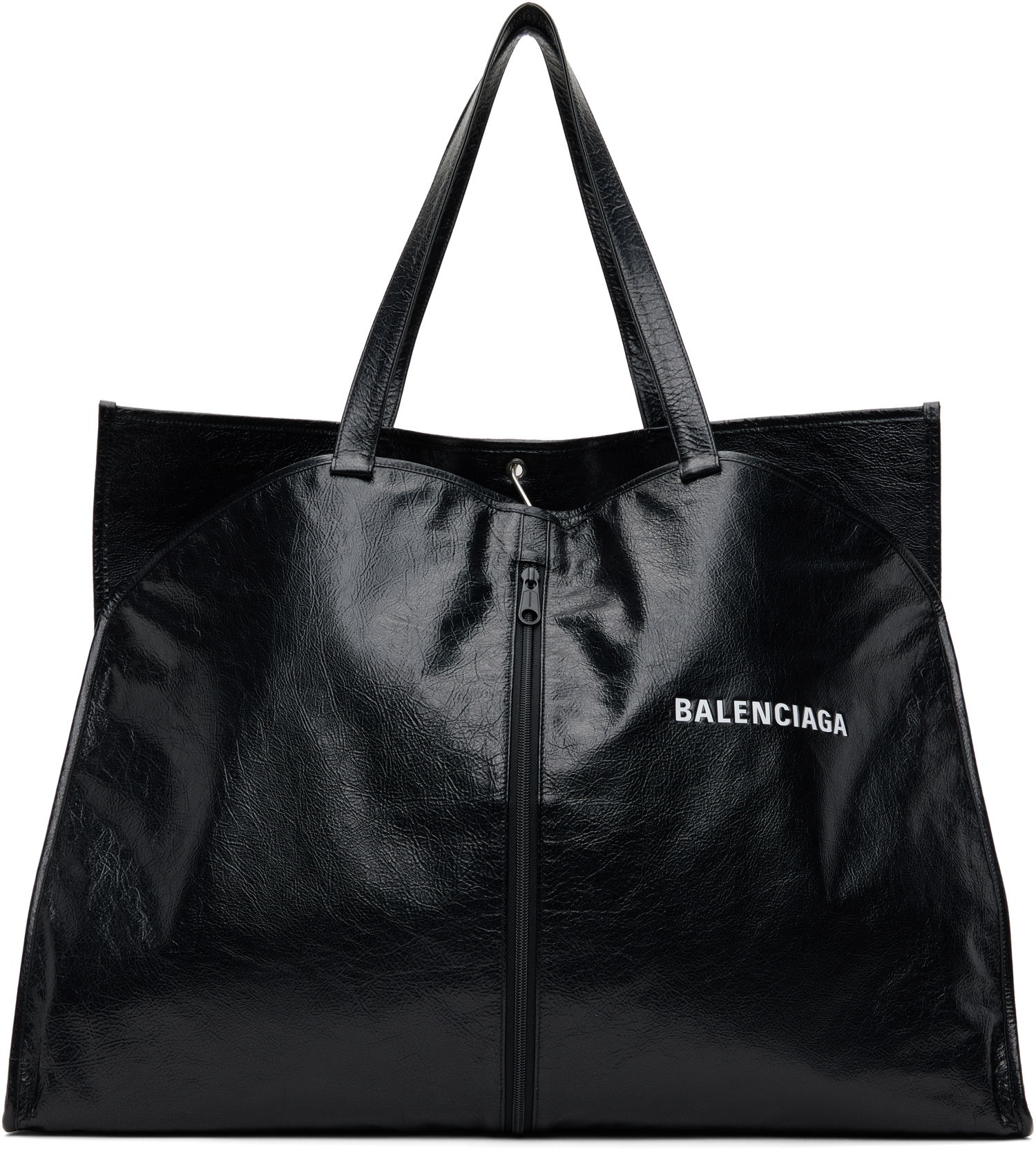 Tote bag Balenciaga Balenciaga Shopper Garment Tote Čierna | 8116072ABH6, 0