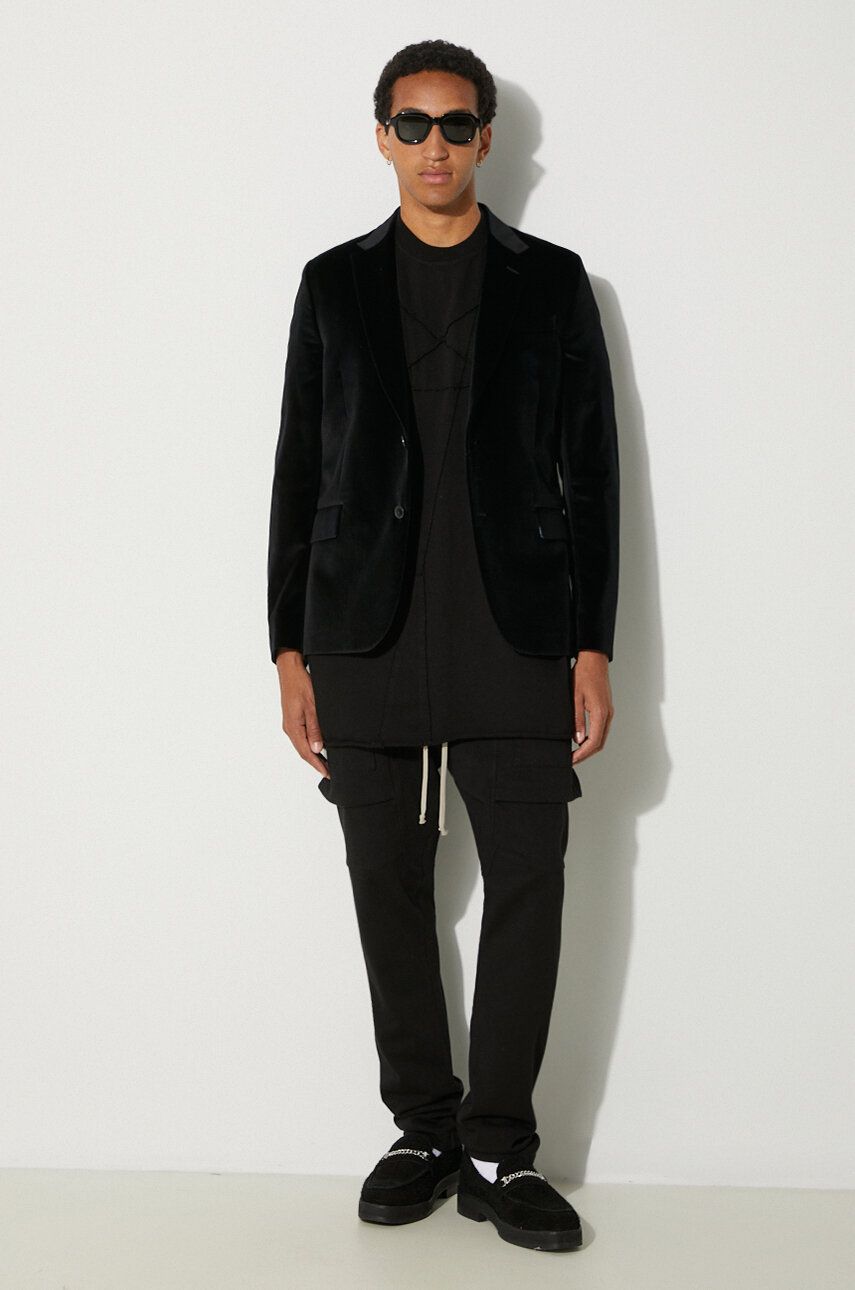 Bunda Paul Smith Paul Smith Velvet Blazer Čierna | M1R.1545.K01346, 1