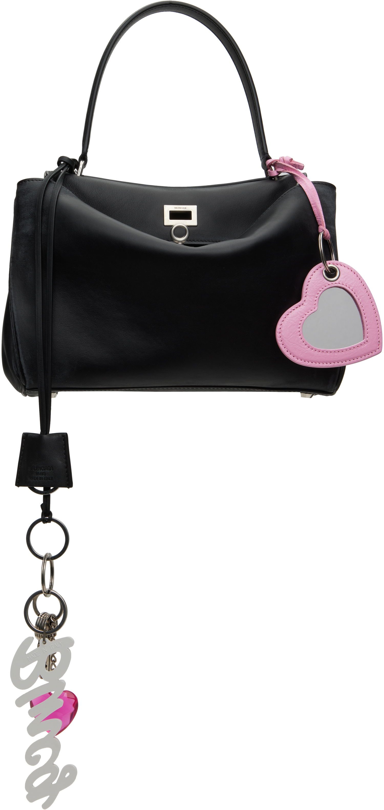 Kabelka Balenciaga Balenciaga Rodeo Small Charm Bag Čierna | 789779 2AA83, 0