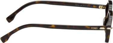 Slnečné okuliare FENDI Rectangular Frame Selliera Sunglasses Hnedá | FE40174IM5152C 840126860320, 1