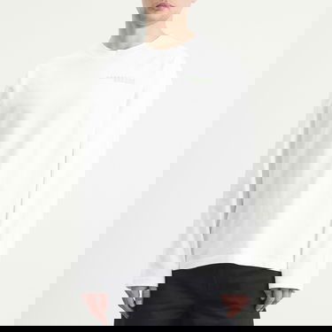 Tričko Casablanca Glitch Orchid Long Sleeve T-Shirt Biela | M-SP26-JTS-062-02, 2