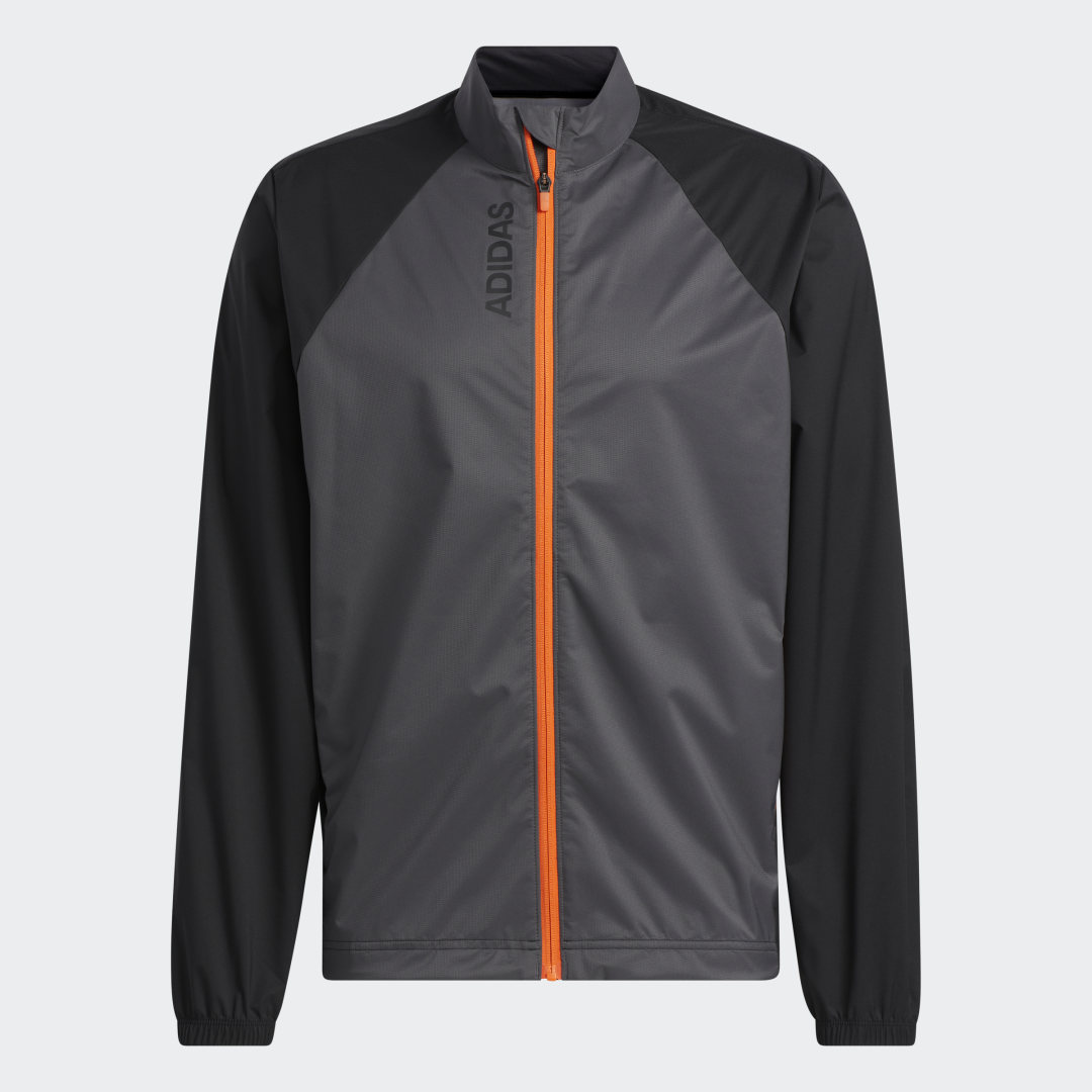 Vetrovka adidas Performance Provisional Full-Zip Jacket Šedá | HF9187, 0