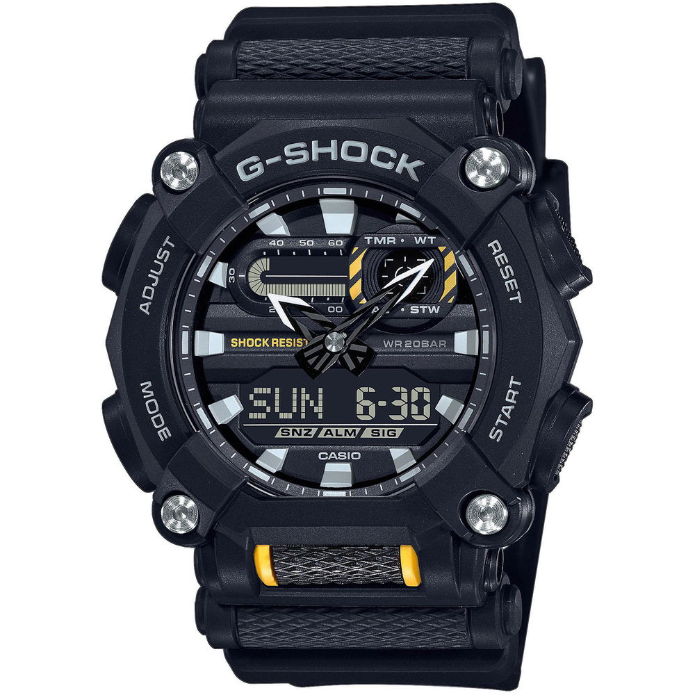 Hodinky CASIO G-Shock GA-900-1AER Čierna | GA-900-1AER, 0