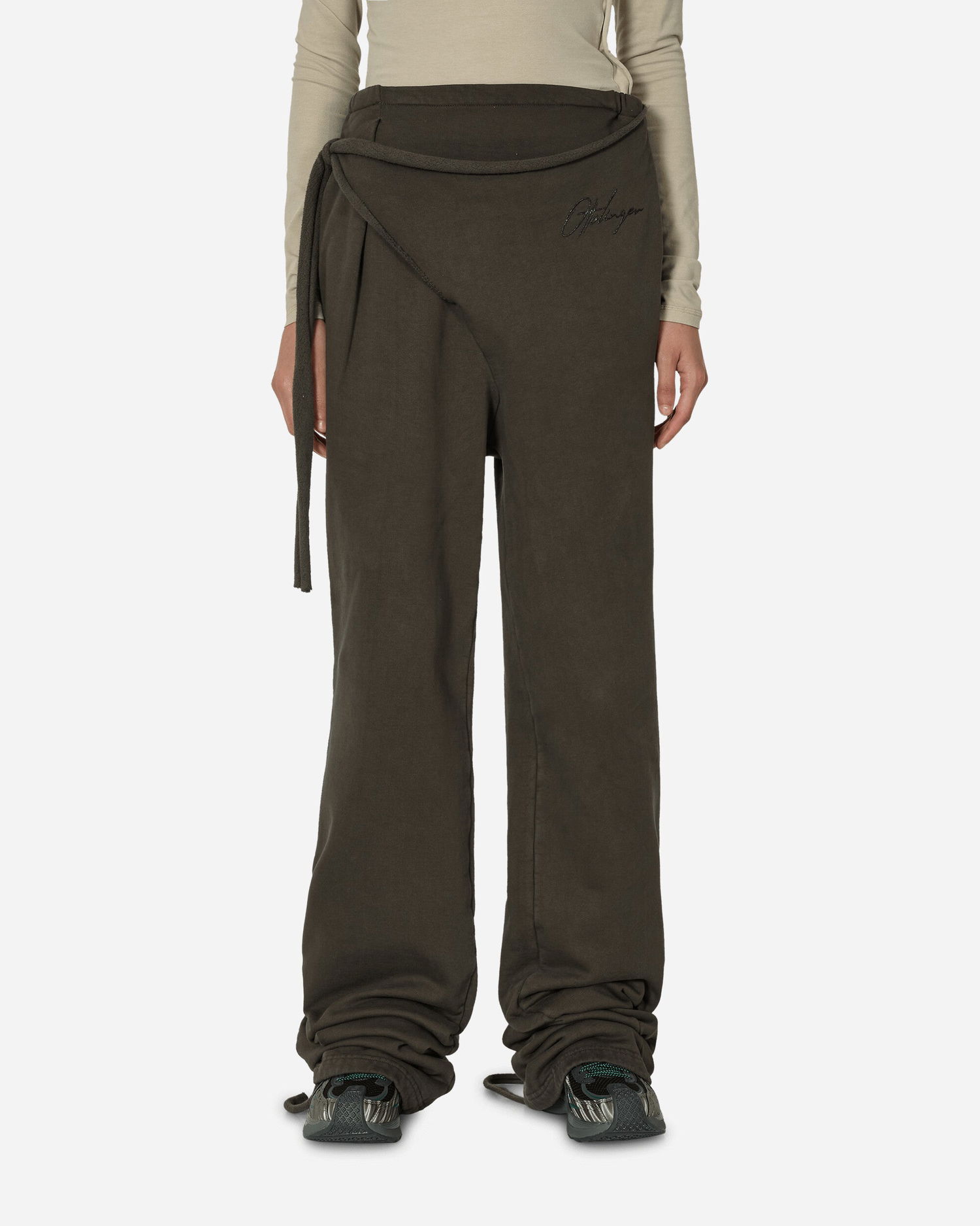Nohavice Ottolinger Otto Wrap Sweatpants Zelené | 1150801521 BRW, 0