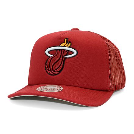 Šiltovka Mitchell & Ness NBA Evergreen Trucker Cap Červená | HT8032-MHERED1