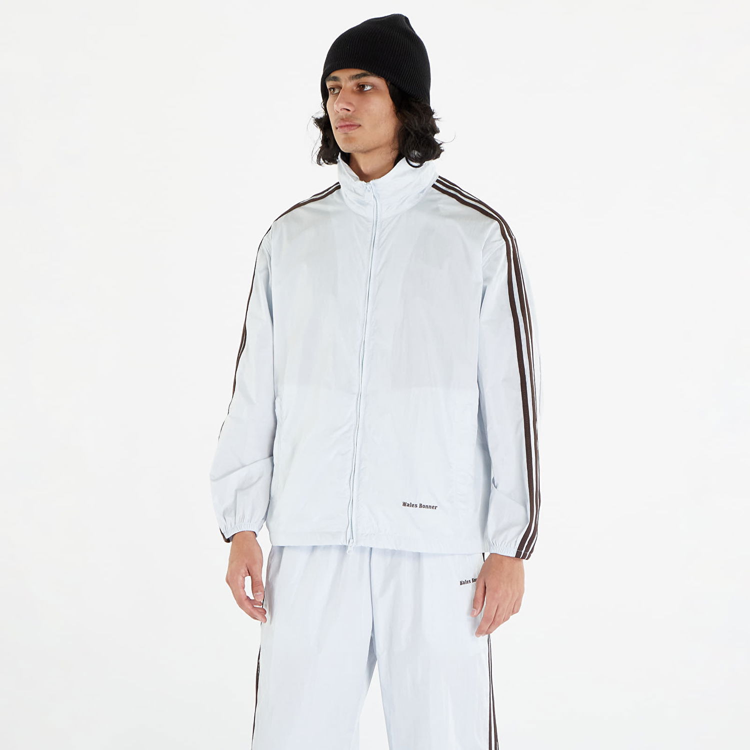 Vetrovka adidas Originals Wales Bonner x Nylon Track Top "Blue Tint" Biela | IT9783, 0