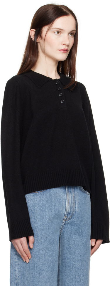 Sveter Loulou de Saison Loulou de Saison Homere Polo Sweater Béžová | HOMERE, 4