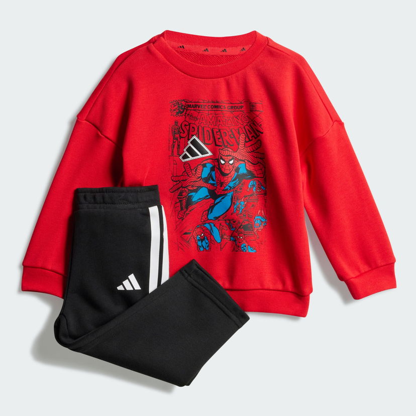 Súprava adidas Performance Marvel Spider-Man Kids' Set Čierna | JV7371
