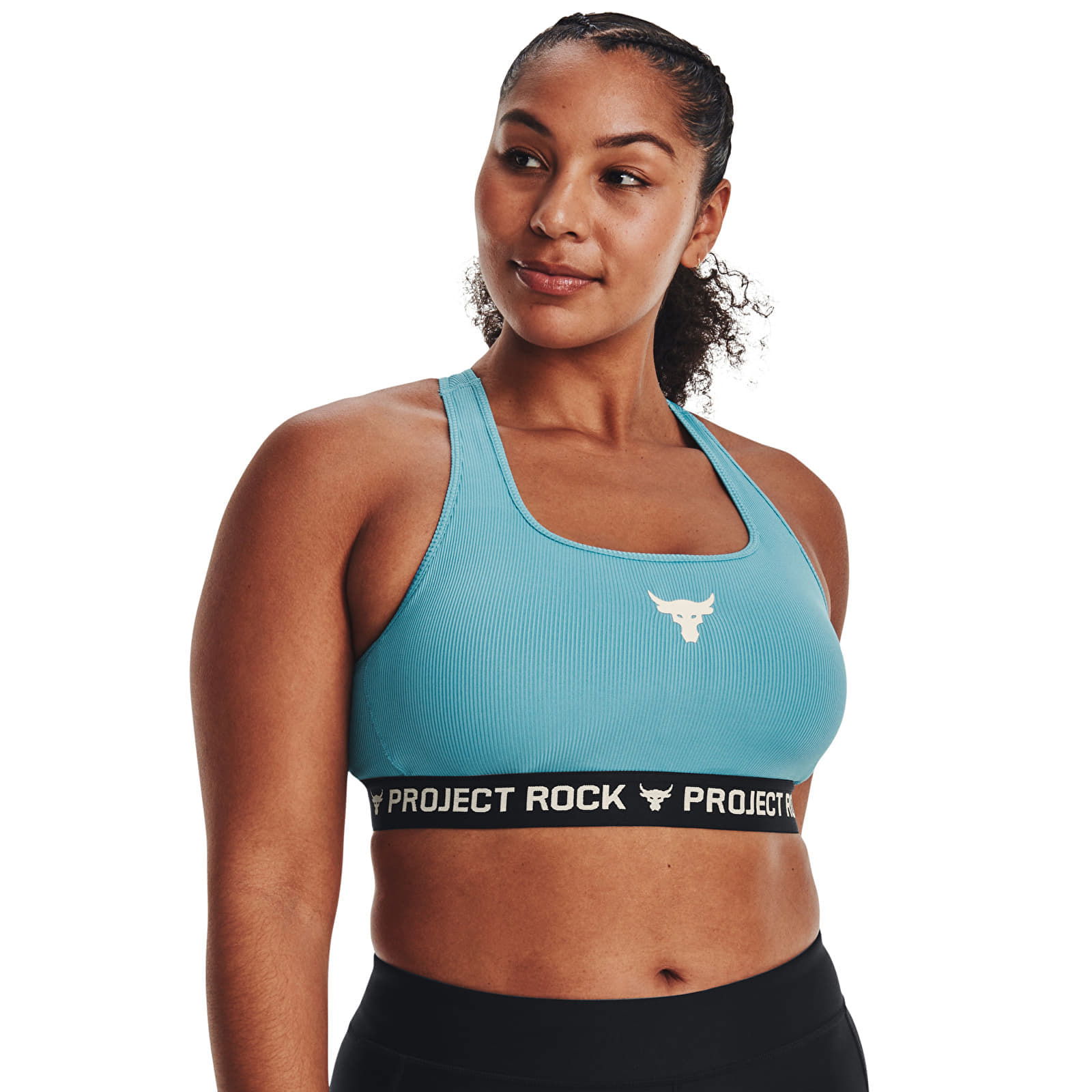 Project Rock Crsbck Bra Tg Blue