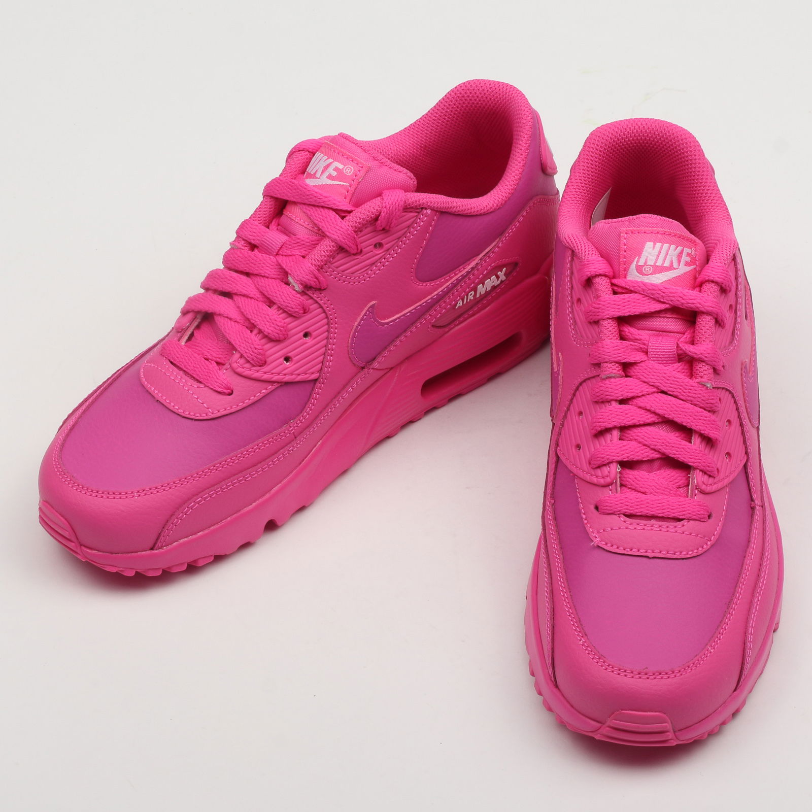 Air Max 90 Leather "Laser Fuchsia" GS