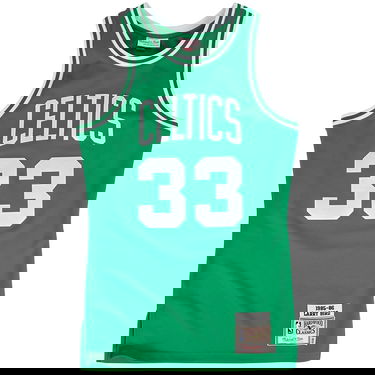 Dres Mitchell & Ness Authentic Jersey – Larry Bird #33 Zelené | MN-NBA-7226-85LBIRD-BOSCEL-GRNWT, 0