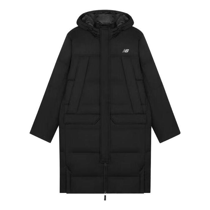 Prešívaná bunda New Balance Winter Long Down Jacket Čierna | AMJ33338-BK, 0