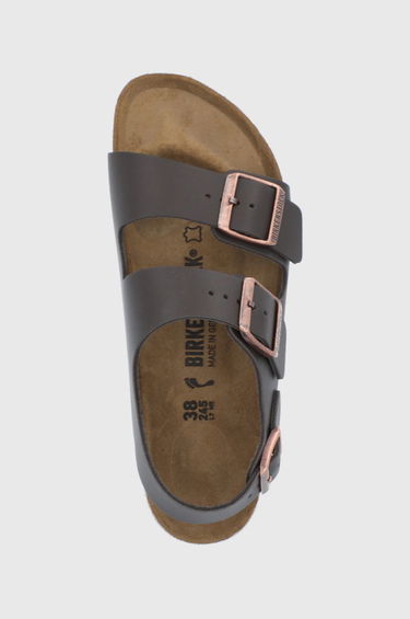 Tenisky a topánky Birkenstock Birkenstock Milano Leather Sandals Hnedá | 34103, 3