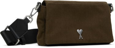 Taška cez rameno AMI AMI de Coeur Canvas Lunch Box Bag Zelené | ULL187.AW0074, 4