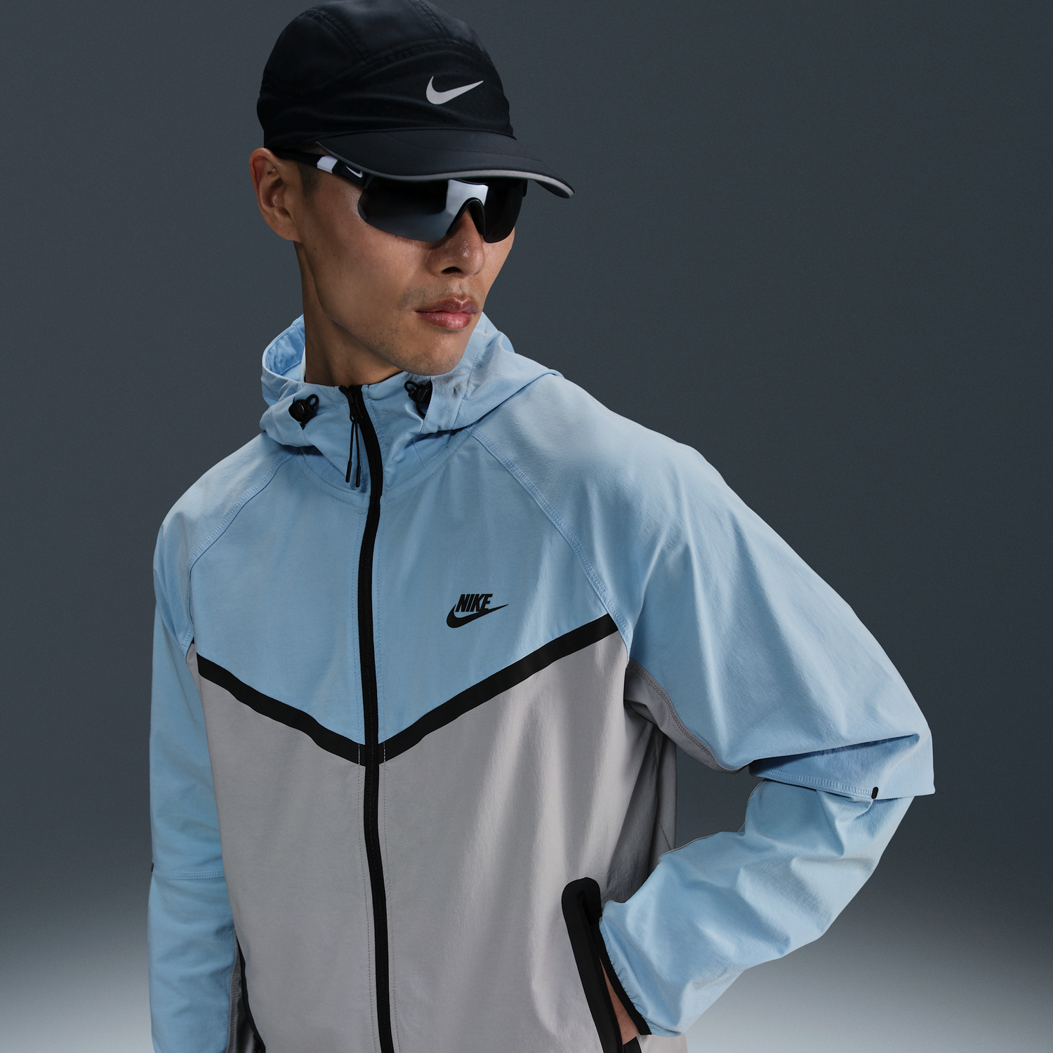 Vetrovka Nike Tech Windrunner Woven Full-Zip Jacket Modrá | HV6514-012, 0