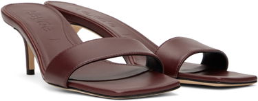 Doplnky Aeyde Aeyde Ilvy Leather Mules Vínová | A11-HS-GAIS55TB155-SS25-955-007, 3