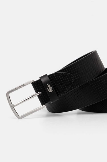 Opasok Lacoste Lacoste Card Case and Leather Belt Set Čierna | RC4092, 2