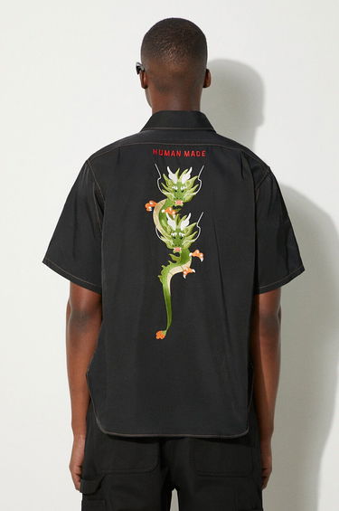 Košeľa Human Made Regular Fit Dragon Shirt Čierna | HM27SH016, 2
