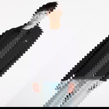 Bunda Filling Pieces Coach Jacket Twill Wool Čierna | 422560500247 Black, 0