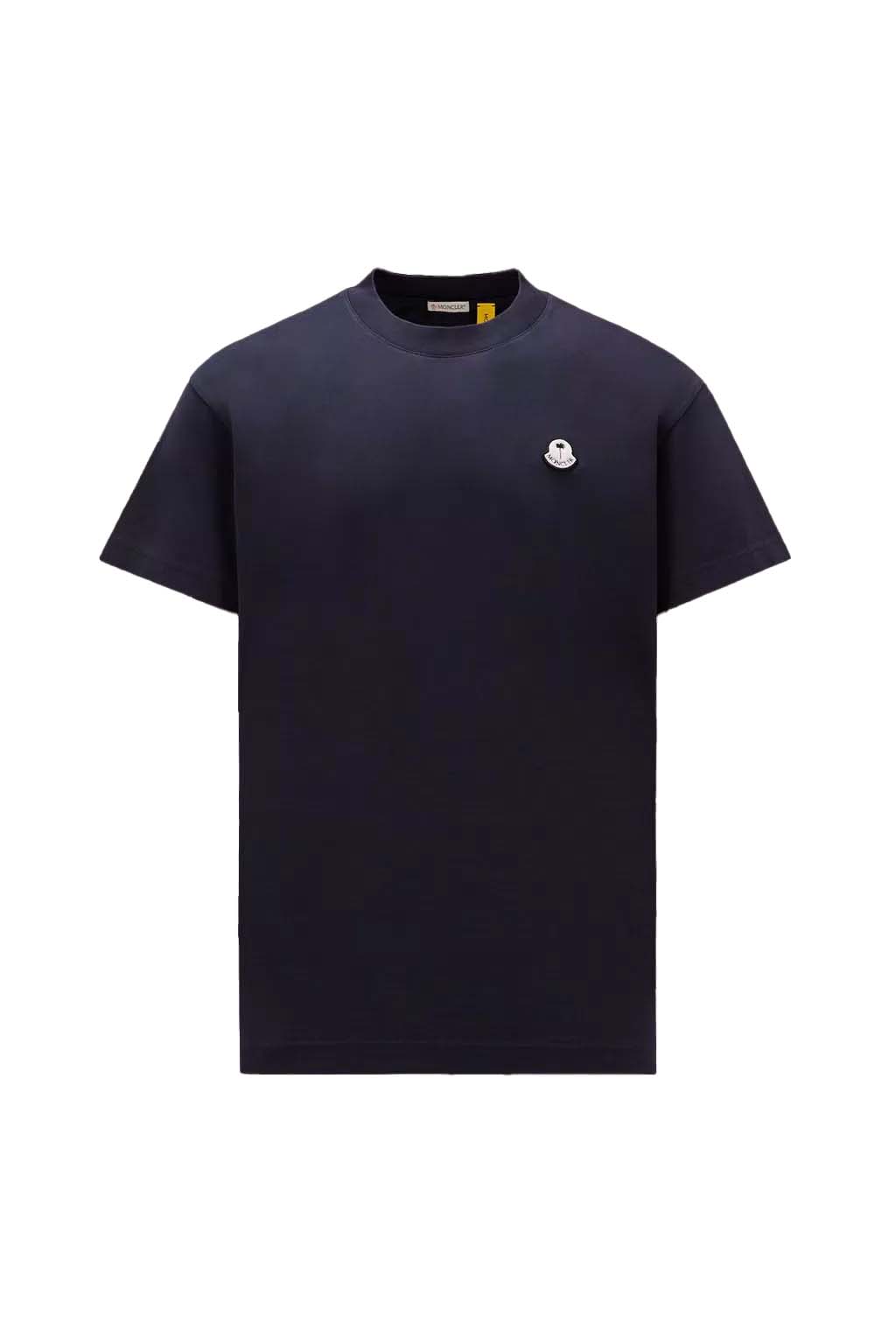 Tričko Moncler Palm Angels x Logo Patch T-Shirt Navy | I209L8C00003M356876B & PMAA099T24JER0014600, 0