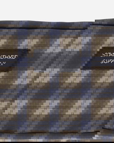 Batohy a tašky WTAPS Standard Supply Plaid Square Pouch Rôznofarebný | 252EG58D-CG03 BEIGE, 5