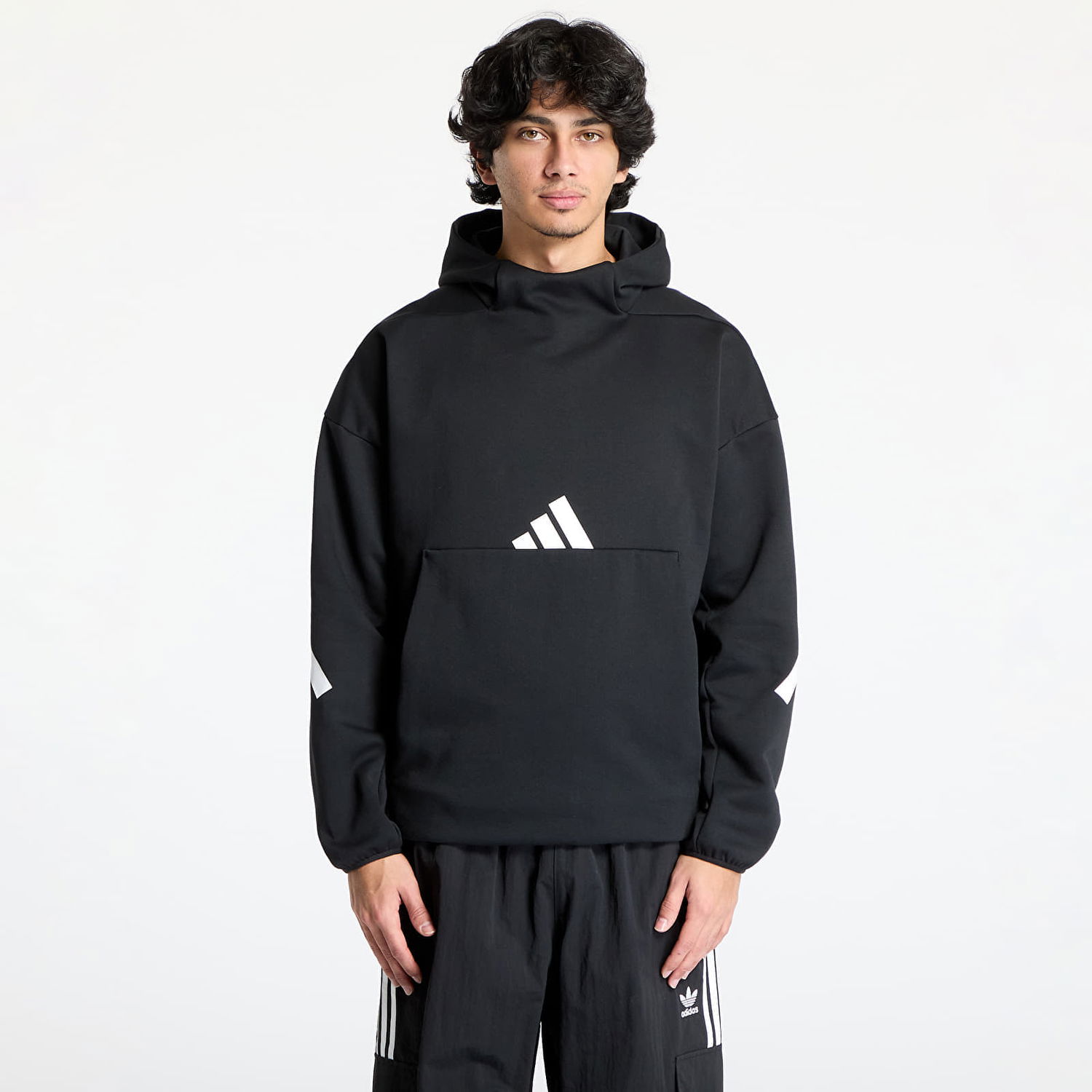 Mikina adidas Originals Z.N.E. Hoodie Black Čierna | JP0371, 0