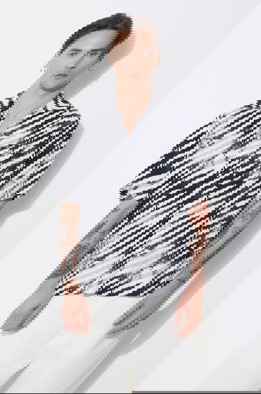 Košeľa Aries Hibiscus Pattern Hawaiian Shirt Regular Fit Rôznofarebný | SUAR40108X, 0