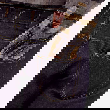 Džínsy YMC Tearaway Jeans Modrá | P4AZA-40, 5